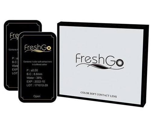 FreshGo® OCEAN Colored Contact Lenses - BROWN - FreshTone.US